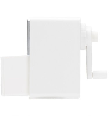 Точилка для карандашей механическая Deli 71160White 1 отверстие пластик белый