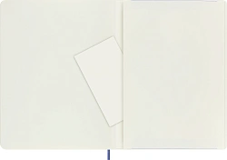 Блокнот Moleskine CLASSIC SOFT QP623B42 XLarge 190х250мм 192стр. нелинованный мягкая обложка голубая гортензия