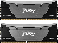 Память DDR4 2x32GB 3600MHz Kingston KF436C18RB2AK2/64 Fury Renegade RGB RTL Gaming PC4-28800 CL18 DIMM 288-pin 1.35В dual rank с радиатором Ret