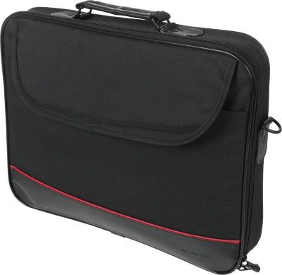 Сумка для ноутбука 15.6" Continent CC-100 BK черный/красный полиэстер