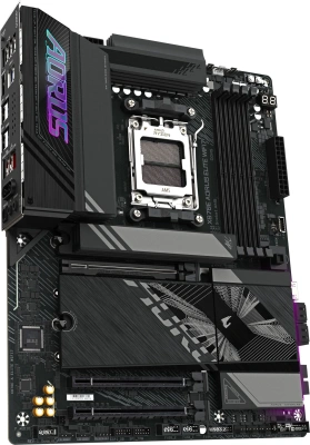 Материнская плата Gigabyte X870E A ELITE WIFI7 SocketAM5 AMD X870E 4xDDR5 ATX AC`97 8ch(7.1) 2.5Gg RAID+HDMI