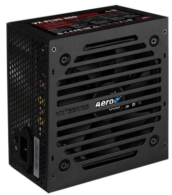 Блок питания Aerocool ATX 800W VX Plus 24pin APFC 120mm fan 6xSATA RTL