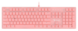 Клавиатура A4Tech Bloody B800 Dual Color механическая розовый/белый USB for gamer LED