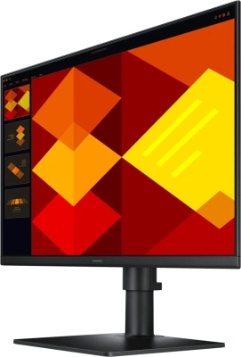 Монитор Samsung 24" Essential S4 S24D400GAIXCI черный IPS LED 16:9 HDMI матовая HAS Piv 1000:1 250cd 178гр/178гр 1920x1080 100Hz DP FHD USB 3.5кг