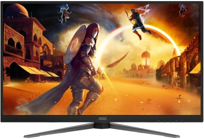 Монитор AOC 27" Q27G4S черный IPS LED 0.5ms 16:9 HDMI матовая HAS Piv 1500:1 350cd 178гр/178гр 2560x1440 DP Quad 2K (1440p) 5.33кг