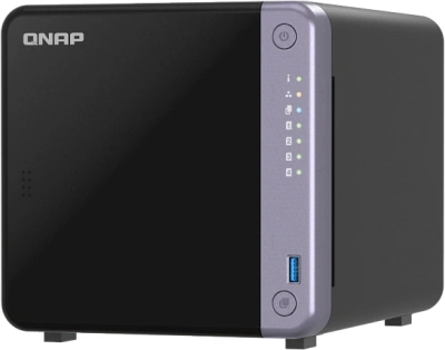 Сетевое хранилище NAS Qnap TS-432X-4G 4-bay настольный Alpine AL-524