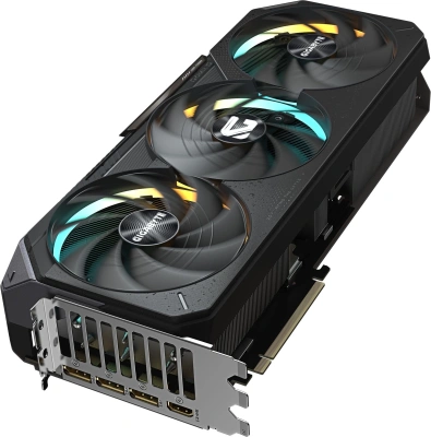 Видеокарта Gigabyte PCI-E 5.0 GV-N5080GAMING OC-16GD 1.0 NVIDIA GeForce RTX 5080 16Gb 256bit GDDR7 2730/30000 HDMIx1 DPx3 HDCP Ret
