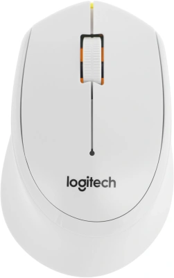 Мышь Logitech M330 Silent Plus белый оптическая 1000dpi silent беспров. USB 2but (910-004926)