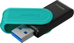 Флеш Диск Kingston 128GB DataTraveler Exodia S DTXS/128GB USB3.0 бирюзовый/черный