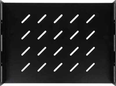 Полка стационарная Lanmaster TWT-CBB-S4-6/60 1U нагр.:60кг. 19" 350мм черный (упак.:1шт)