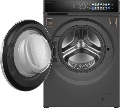 Стиральная машина Weissgauff WM 996 Autodose Inverter Touch загр.фронтальная макс.:11кг темно-серый