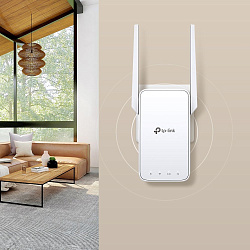 Повторитель беспроводного сигнала TP-Link RE315 AC1200 10/100BASE-TX белый