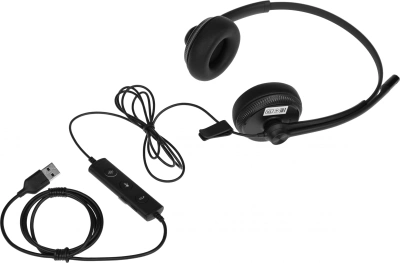 Гарнитура проводная Yealink UH34 Dual UC черный