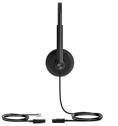 Гарнитура проводная Yealink YHS34 Lite Dual черный