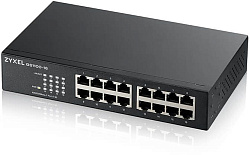 Коммутатор Zyxel GS1100-16-EU0103F 16x1Гбит/с неуправляемый