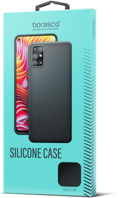 Чехол (клип-кейс) BoraSCO для ZTE Blade L9 Silicone Case черный (матовый) (40855)