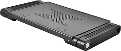Стол для ноутбука Cactus CS-LS-T8-C черный 26x38см