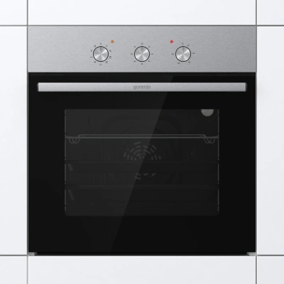 Духовой шкаф Электрический Gorenje BO6727E03NX черный/серебристый