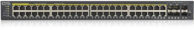 Коммутатор Zyxel GS192048HPV2-EU0101F (L2) 44x1Гбит/с 4xКомбо(1000BASE-T/SFP) 2SFP 48PoE+ 375W управляемый