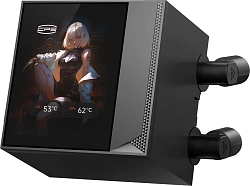 Система водяного охлаждения PcCooler DC360 Pro Display ARGB Soc-AM5/AM4/1200/1700/1851 черный 4-pin 39.8dB Al LCD 310W Ret (DC360PRO-BKAWXY-GL)