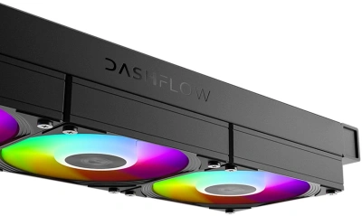Система водяного охлаждения ID-Cooling Dashflow 360 XT Pro ARGB Soc-AM5/AM4/1200/1700/1851 черный 4-pin 32.5dB Al 350W Ret