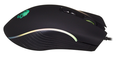 Мышь Оклик 708G MYSTERY черный оптическая 3200dpi USB 7but (1196437)