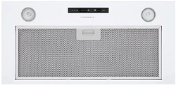 Вытяжка встраиваемая Maunfeld Crosby Light C 60 белый управление: ползунковое (1 мотор)