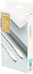 Кабель Romoss CB171 6958377511794 USB Type-C (m)-Lightning (m) 1м белый