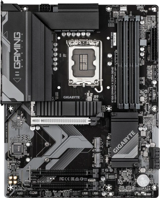 Материнская плата Gigabyte B760 GAMING X D4 GEN5 Soc-1700 Intel B760 4xDDR4 ATX AC`97 8ch(7.1) 2.5Gg RAID+HDMI+DP