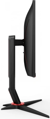 Монитор AOC 23.8" Value Line Q24G2A черный/красный IPS LED 16:9 HDMI M/M матовая HAS Piv 350cd 178гр/178гр 2560x1440 165Hz FreeSync Premium DP QHD 4.78кг