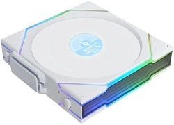 Вентилятор для корпуса Lian-Li Uni Fan TL Wireless LCD 120 LCD ARGB 120х124x28 белый 4-pin 27дБ (G99.12TLLCD1W1W.R0) Ret
