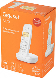 Р/Телефон Dect Gigaset A170 SYS RUS белый АОН