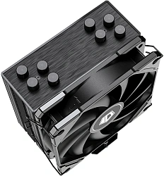 Устройство охлаждения(кулер) ID-Cooling SE-224-XTS Soc-AM5/AM4/1200/1700/1851 черный 4-pin 29dB Al+Cu 220W 650gr Bulk (SE-224-XTS BLACK BULK)