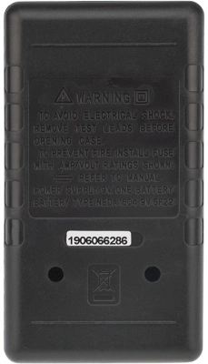 Мультиметр PROconnect M832 DT832 цифровой черный (13-3012)