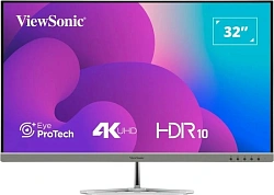 Монитор ViewSonic 31.5" VX3276-4K-MHD-2 серебристый VA LED 16:9 HDMI M/M матовая 350cd 178гр/178гр 3840x2160 60Hz DP 4K 6.9кг