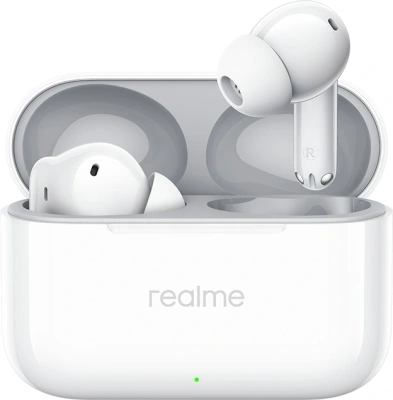 Гарнитура внутриканальные Realme Buds T200 белый беспроводные bluetooth в ушной раковине (6941764462076)