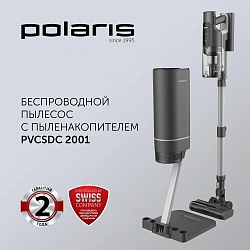 Пылесос Polaris PVCSDC 2001 500Вт графит/серый (в компл.:3мешка)