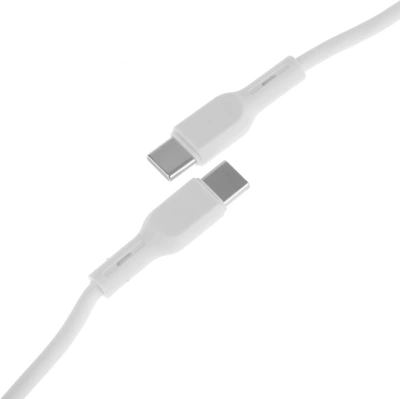Кабель BoraSCO 52589 USB Type-C (m)-USB Type-C (m) 2м белый коробка