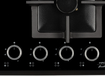 Газовая варочная поверхность Krona CALORE 60 черный