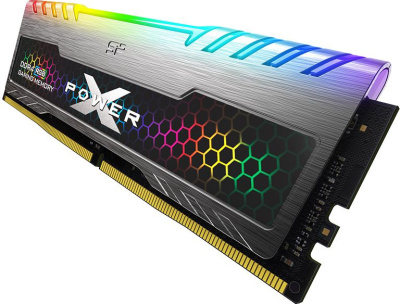 Память DDR4 16GB 3600MHz Silicon Power SP016GXLZU360BSB Xpower Turbine RGB RTL Gaming PC4-28800 CL18 DIMM 260-pin 1.35В kit single rank с радиатором Ret