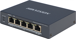 Коммутатор Hikvision DS-3E0505HP-E 5x1Гбит/с 3PoE+ 1PoE++ 60W неуправляемый