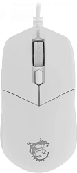 Мышь MSI Clutch GM11 белый оптическая 5000dpi USB 5but (S12-0401970-CLA)