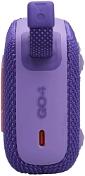 Колонка порт. JBL GO 4 фиолетовый 4.2W 1.0 BT 850mAh (JBLGO4PUR)