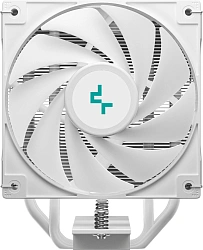 Устройство охлаждения(кулер) Deepcool AG400 Digital WH Soc-AM5/AM4/1200/1700/1851 белый 4-pin 31.6dB Al+Cu LCD 220W 636gr Ret (R-AG400-WHNDMN-G-1)