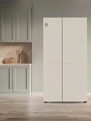 Холодильник LG GC-B257KEHW 2-хкамерн. бежевый инвертер