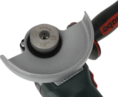 Углошлифовальная машина Metabo WEV 11-125 Quick 1100Вт 10500об/мин рез.шпин.:M14 d=125мм (603625000)