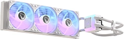 Система водяного охлаждения Formula Ice Jet Vision 360 ARGB Soc-AM5/AM4/1200/2066/1700/1851 белый 4-pin 1-27dB Al+Cu LCD 315W 2020gr Ret (ICE JET VISION 360 WH)