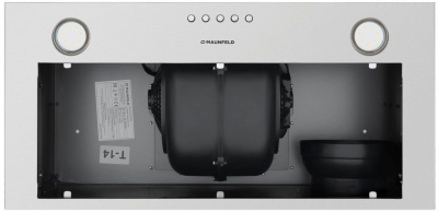 Вытяжка встраиваемая Maunfeld Crosby Power 50 нержавеющая сталь управление: кнопочное (1 мотор)