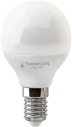 Лампа светодиодная Thomson TH-B2315 6Вт цок.:E14 шар 220B св.свеч.бел.хол. Globe (упак.:1шт)