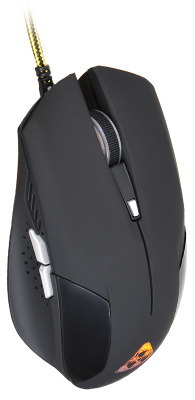 Мышь Оклик 765G SYMBIONT черный оптическая 2400dpi USB 6but (945841)